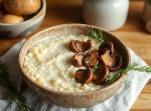 risoto-de-funghi-cremoso-pronto-em--minutos-com-ingredientes-simples-e-sabor-incrivel